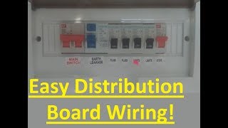 How to Wire a Distribution Board [upl. by Oicnedurp656]