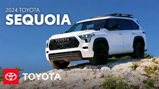 2024 Toyota Sequoia Overview  Toyota [upl. by Illona]