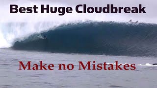 HUGE LONG BARRELS FIJI CLOUDBREAK MEGA SWELL [upl. by Renmus782]