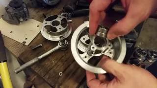 49cc Scooter Wheel Bearing Removal [upl. by Ailehs]