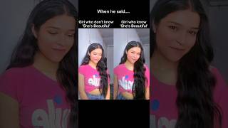 Insecure VS Confident Girl☺ acting actingchallenge namak [upl. by Ranice]