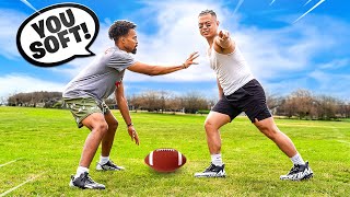 Hilarious 1v1 Football Against Marcelas Howard [upl. by Faden]