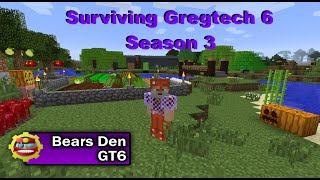 Surviving Gregtech 6 Season 3 Working on Uranium Processing Line amp Ethanol Burnoff [upl. by Loydie]