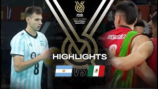 🇦🇷 ARG vs 🇲🇽 MEX  Highlights  Mens OQT 2023 [upl. by Bricker]