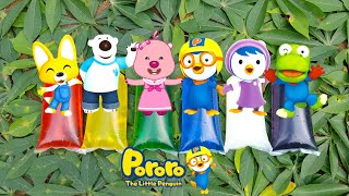 Pororo  Menemukan Air Warna Warni Pororo Crong Poby Eddy petty loopy Rody Harry Tong Tong [upl. by Asenad]