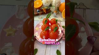 GOLOSINAS de NARANJA 🍊 recetas recetasfaciles kawaii [upl. by Nandor]