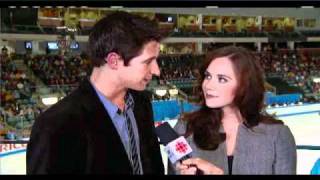 Tessa Virtueand Scott Moir interview SkateCanada2010 [upl. by Cawley97]