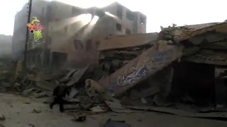 Syrie la ville de Douma après les bombardements [upl. by Delorenzo]