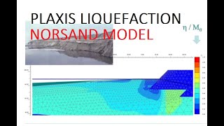 PLAXIS LIQUEFACTION ANALYSIS THE NORSAND MODEL PART 1 PLAXIS No09 [upl. by Pudendas]