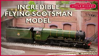 Hornby Flying Scotsman Review 💨Steam Generator💨 🔊TXS Sound 🔊 [upl. by Alracal985]