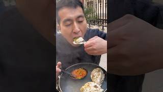 Eating oysters food seafood oyster cooking viralvideo delicious shorts [upl. by Sheply]