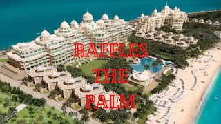 Raffles The Palm Dubai Hotel amp Room Tour [upl. by Downe]