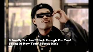 Schoolly D  Am I Black Enough For You King Of New York Speedy Mix [upl. by Emia]