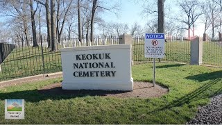 Keokuk National Cemetery Keokuk Iowa [upl. by Eesyak968]