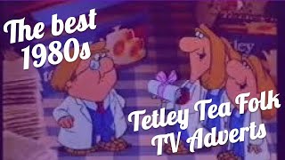 The best 1980s Tetley Tea Folk TV adverts compilation [upl. by Ibrek]