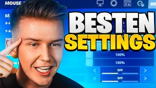 Die BESTEN FORTNITE SETTINGS in Fortnite Chapter 5 ⚙️ mehr FPS 0 Input Delay [upl. by Ielarol]