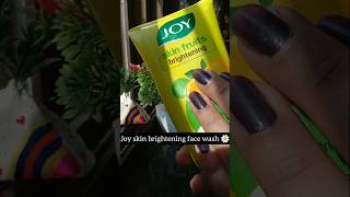 Joy skin fruits brightening face wash review joy skin fruits face wash shorts ytshorts review [upl. by Yssis]