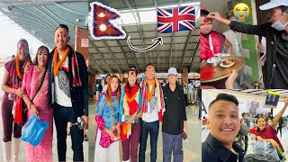 Nepal To Uk 🇳🇵🇬🇧It’s Hard To Say Goodbye 😞 [upl. by Florin]