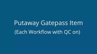 How to Manage Putaway Gatepass Items with Bulk amp Each Workflow in Uniware  Tutorial Hindi [upl. by Atrebla]