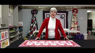 Quilted Valentines Table Runner [upl. by Hallock]