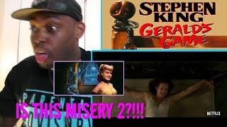 Geralds Game  Official Trailer REACTION [upl. by Isadore]