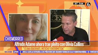 Alfredo Adame se lanza contra Olivia Collins  El Chismorreo [upl. by Aserret]