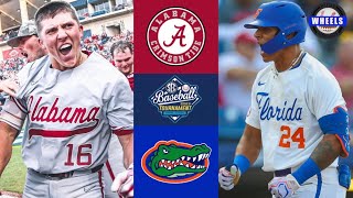 9 Alabama vs 1 Florida INCREDIBLE  SEC Tournament Round 2  2023 College Baseball Highlights [upl. by Enelia742]