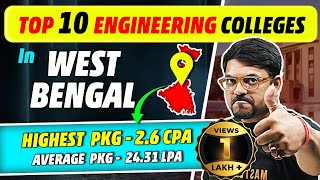 Top 10 Engineering Colleges in West Bengal  Complete Details  Admissions  Placements [upl. by Janella]