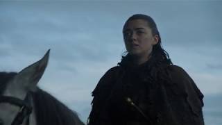 Game of Thrones Season 7 E04 Arya Stark returns to Winterfell [upl. by Adlitam]