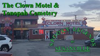 The Clown Motel amp Tonopah Cemetery Spooky Legends of Susanville [upl. by Ettezil]