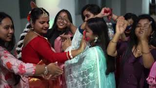 Saraswati Puja 2024 at Medical College Kokrajhar [upl. by Aerdnat]