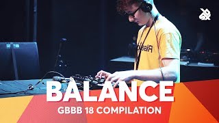 BALANCE  Grand Beatbox Battle 2018 Compilation [upl. by Iggy]