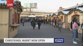 Christkindl Markt in Grand Rapids now open [upl. by Asilla]