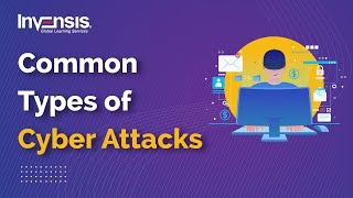 Common Types of Cyber Attacks  What is Cyber Security Cyber Security Explained Invensis Learning [upl. by Matlick73]