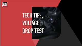 Voltage Drop Test  Delco Remy Tech Tip [upl. by Asreht]