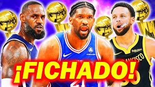 FICHAJE CERRADO POTENTE OJO LEBRON Y LO DE WARRIORS [upl. by Arykahs]