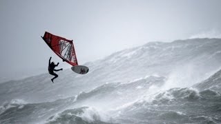 Windsurfing in Ireland  Mission 1  Red Bull Storm Chase 2013 [upl. by Nortad978]