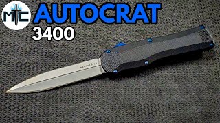 Benchmade 3400 Autocrat  Overview and Review [upl. by Ahsini]