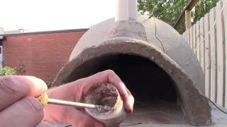 Bygger en pizzaugn del 1415  Building a pizza oven part 1415 [upl. by Tegirb]