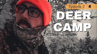 EP 2  DEER CAMP Series 2022  Whitetail Deer Hunting [upl. by Eninej]