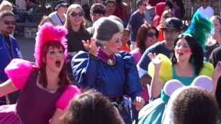 Anastasia and Drizella Sing During True Loves Week At Disneyland [upl. by Anilrac]