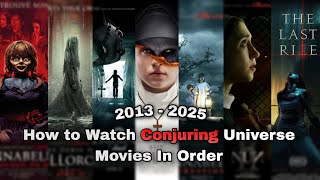 Conjuring Movies List In Chronological Order  Haristomatic [upl. by Varick458]