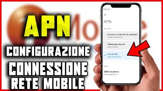 Configurazione APN su UnoMobile  Come attivare la connessione DATI MOBILI SUL TELEFONO  4G E 5G [upl. by Eat]