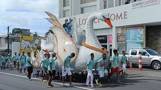 Maha Shivratri Yatra 2024 on main road Belle Rose 🇲🇺 [upl. by Giess]