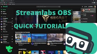 How to Setup TrovoLive on Streamlabs Obs [upl. by Esemaj655]