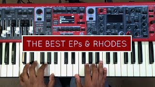 Nord Stage 3  The Best EPs amp Rhodes [upl. by Ddet]