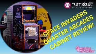 Numskull Space Invaders Quarter Arcade Review [upl. by Rosenberger]