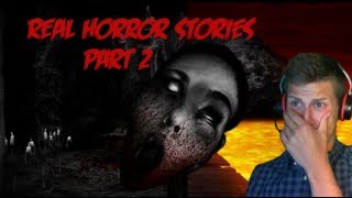 REAL HORROR STORIES  PART 2 FLASH GAME BOTH ENDINGS [upl. by Bechler]