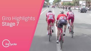 Giro dItalia 2018  Stage 7 Highlights  inCycle [upl. by Elbart]