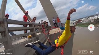 Deportes Extremos Puenting en Barranquilla  Vamos a Saltar [upl. by Allesor]